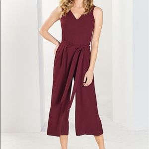 Mud Pie Adelynn Jumpsuit in Pinot NWT size Small